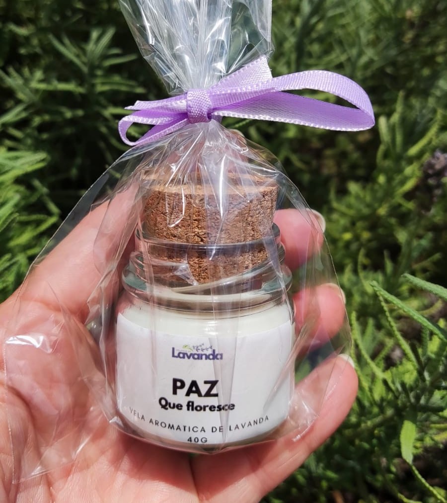 Vela de Lavanda